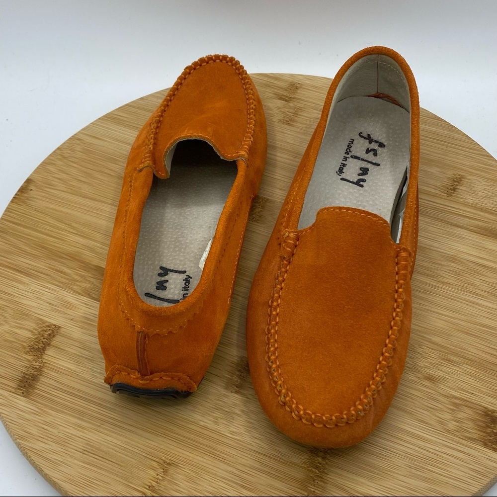 French Sole FS/NY || Carrot Moccasins; Size 5 1/2 - Picture 3 of 17